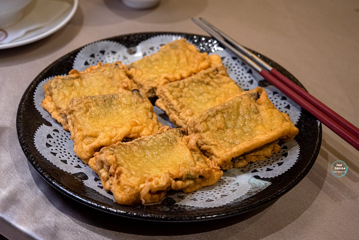 點水樓Dian Shui Lou 點水樓南京店 台北聚餐餐廳推薦 台北餐廳推薦 米其林餐廳 酥炸花蓮壽豐鄉黑糯米年糕