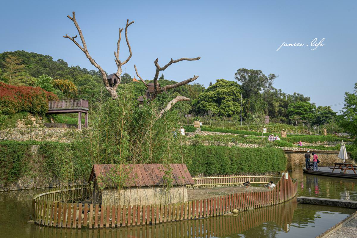 桃園親子景點 親子景點 親子公園 大有梯田生態公園 生態梯田 極限體能王 磨石子溜滑梯 潔妮食旅生活 大有梯田生態公園停車