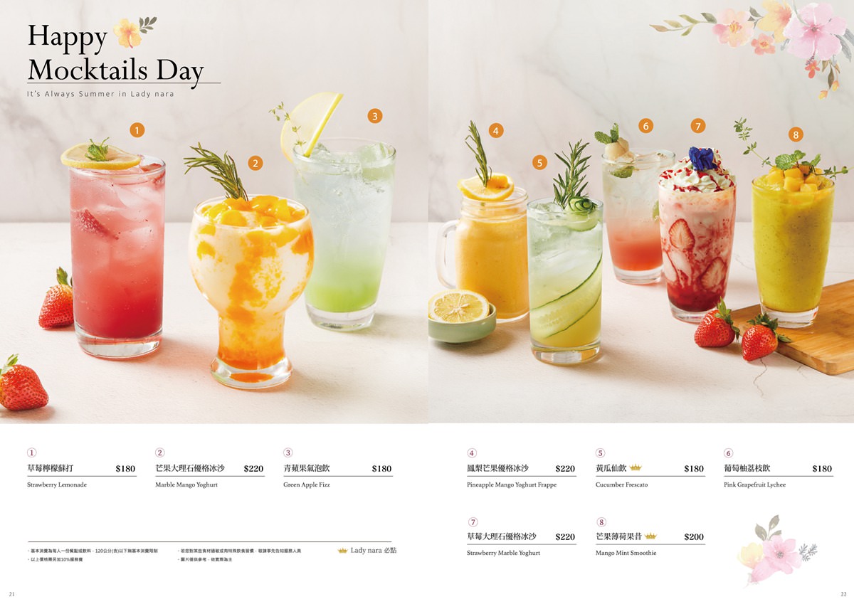 中壢美食 中壢約會餐廳推薦 中壢下午茶 Lady nara 創意新泰式料理餐廳 中壢泰式餐廳 桃園泰式餐廳 Ladynara菜單 潔妮食旅生活