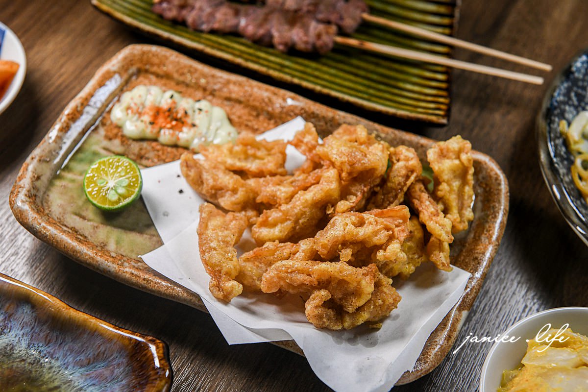 炭吉郎 板橋居酒屋 新北居酒屋 台北居酒屋 炭吉郎菜單 炭吉郎停車 炭吉郎交通 串燒 炭烤 日式創意料理 潔妮食旅生活 炭吉郎開瓶費 炭吉郎訂位