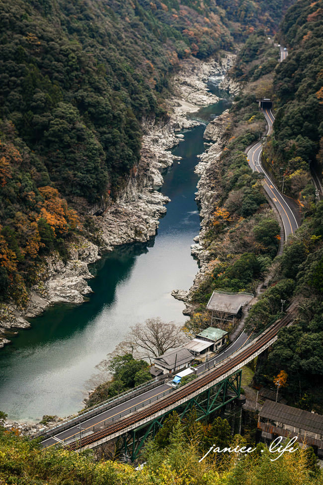 四國德島景點 德島賞楓 小步危展望台 小步危峽谷 四國自由行 四國景點 四國自駕 日本自由行 日本景點 潔妮食旅生活