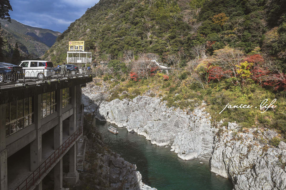 四國德島景點 大步危峽觀光遊覽船 大步危峽 日本自由行 四國自由行 四國自駕 日本旅遊 四國旅遊 潔妮食旅生活