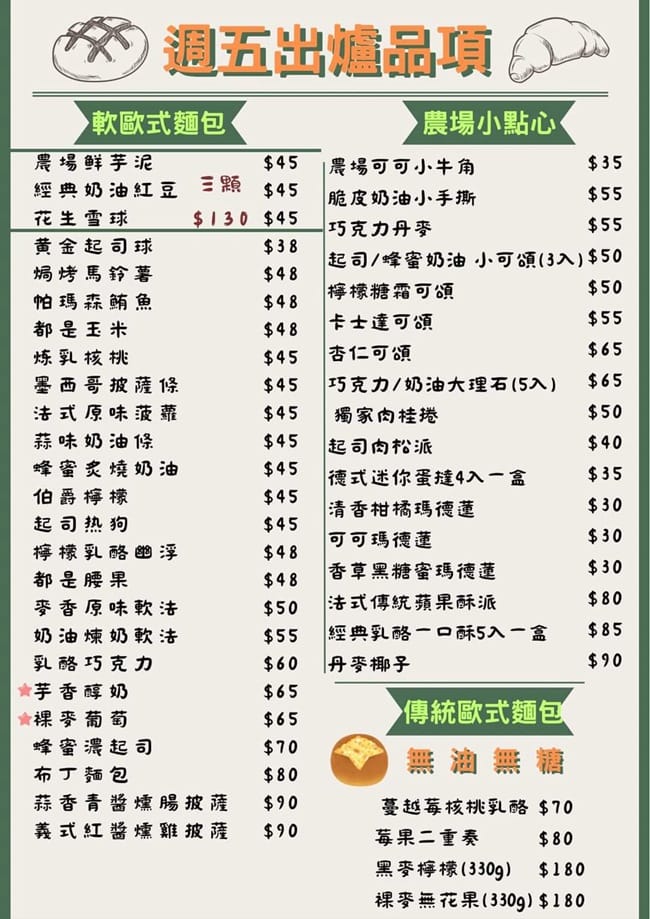 龍潭美食 農場麵包FarmBread 農場麵包菜單 桃園麵包 手工麵包 生吐司 桃園蛋糕 潔妮食旅生活 龍潭旅遊 