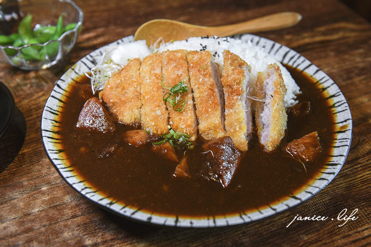 龍潭美食 鳥樂日式料理 鳥樂日式料理菜單 龍潭日式料理 桃園日式料理 丼飯 咖哩飯 烏龍麵 潔妮食旅生活 鳥樂日式料理停車