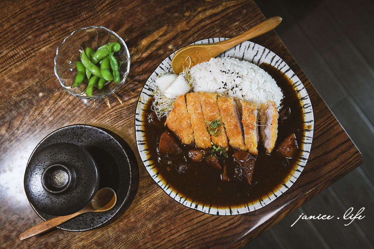龍潭美食 鳥樂日式料理 鳥樂日式料理菜單 龍潭日式料理 桃園日式料理 丼飯 咖哩飯 烏龍麵 潔妮食旅生活 鳥樂日式料理停車