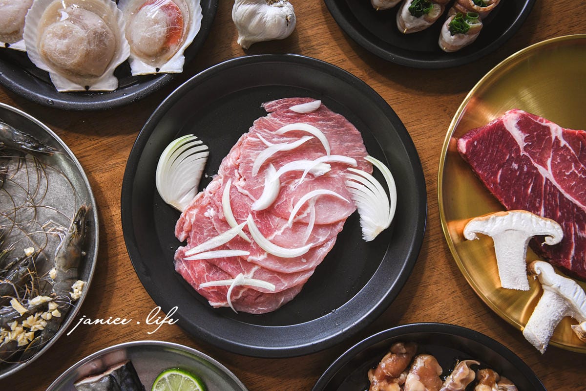 2024中秋烤肉 烤肉組合推薦 就是愛海鮮 露營烤肉 露營食材 潔妮食旅生活 烤肉宅配 彰化水產 