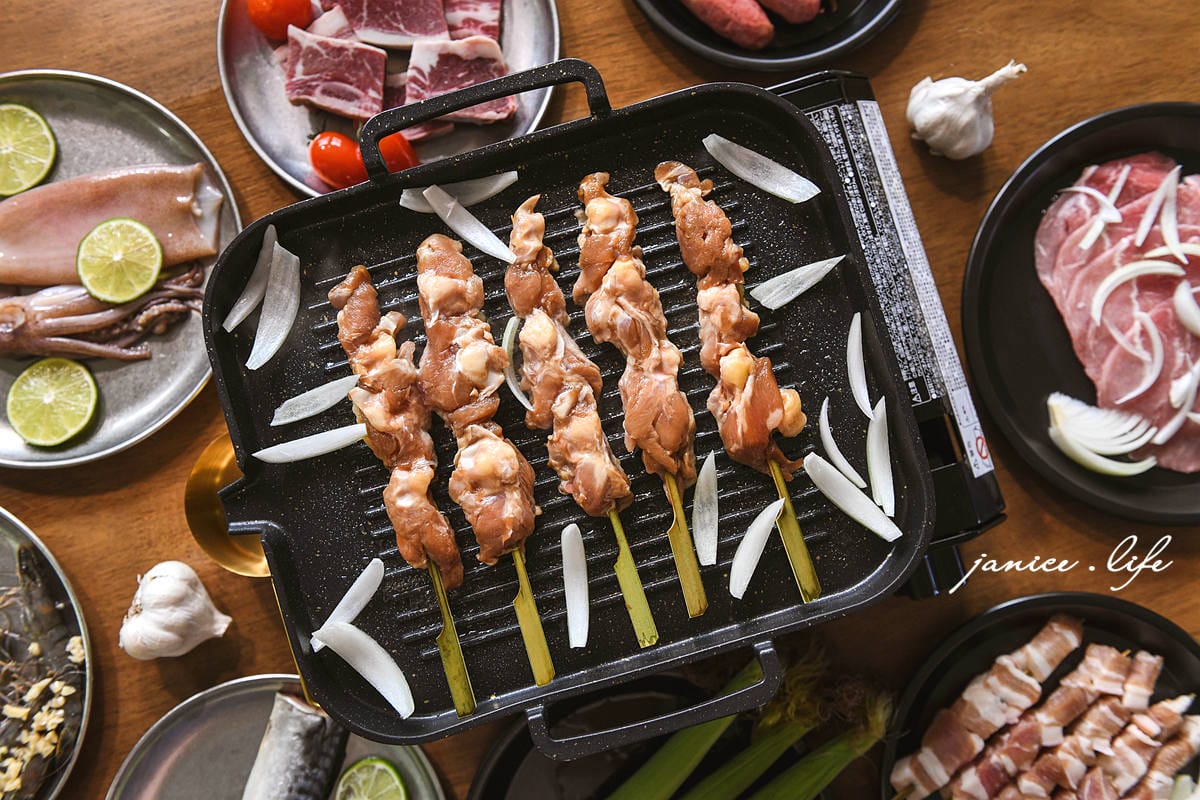 2024中秋烤肉 烤肉組合推薦 就是愛海鮮 露營烤肉 露營食材 潔妮食旅生活 烤肉宅配 彰化水產 