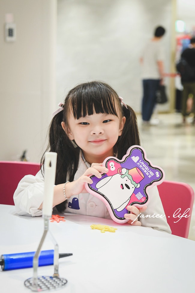 UNIQUE史萊姆實驗室 史萊姆 萬聖節 竹北遠百 親子手作課程 潔妮食旅生活 