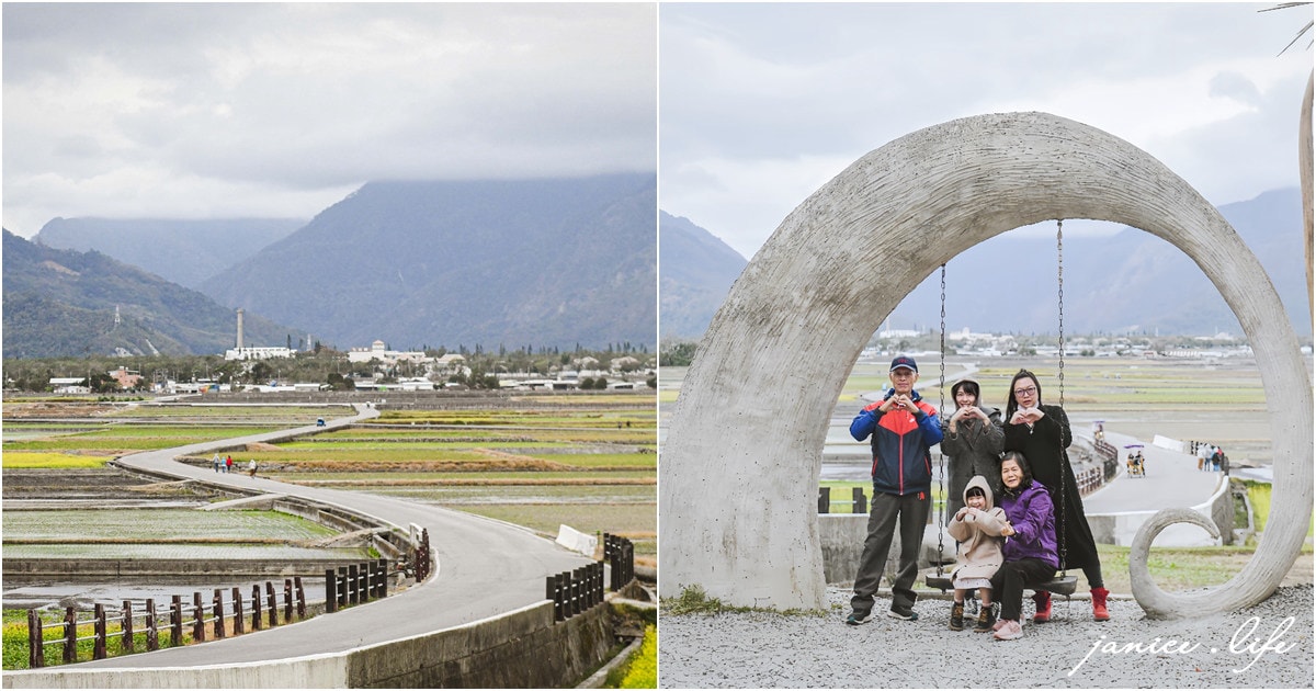 台東景點 天堂路 台東天堂路 池上天堂路 池上景點 天堂鞦韆 台東旅遊 潔妮食旅生活
