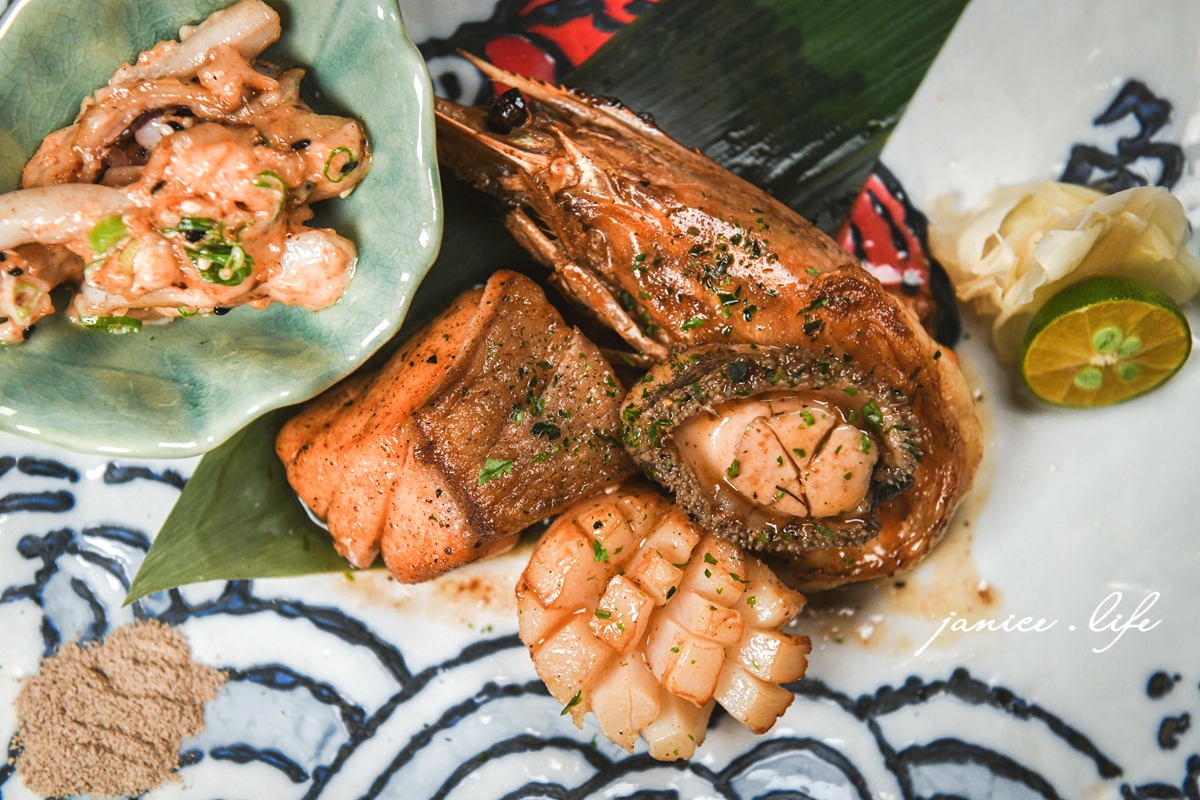 微風建一食堂 微風建一食堂menu菜單 微風建一食堂無菜單料理 台北餐廳推薦 台北無菜單 潔妮食旅生活 日本料理無菜單 生魚片 握壽司 海鮮蓋飯 串燒 麵包蟹