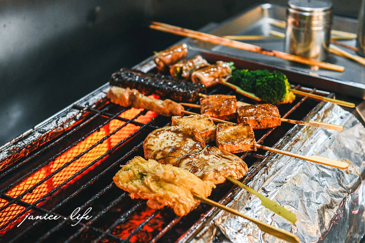 三重美食 柒息地串燒居酒屋三重自強店 三重自強路美食 三重串燒燒烤 三重平價串燒 柒息地串燒居酒屋菜單 潔妮食旅生活 三重宵夜消夜