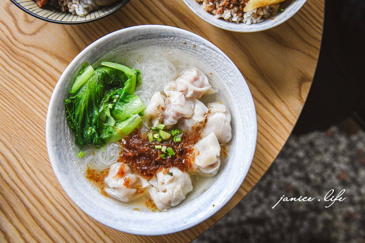 新竹關西美食 日禾六一四 客家料理 梅干豬肉飯 蒜香肉醬飯 餛飩 日禾六一四菜單 新竹關西早午餐 潔妮食旅生活 