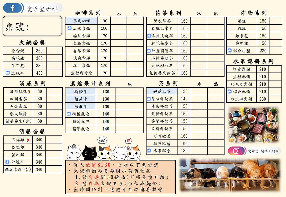 新竹峨眉 愛君堡咖啡 貓咪咖啡廳 貓咪咖啡廳新竹 下午茶 火鍋 愛君堡咖啡菜單 愛君堡咖啡停車 新竹旅遊 新竹峨眉景點 潔妮食旅生活 新竹縣峨眉鄉忠義街29號
