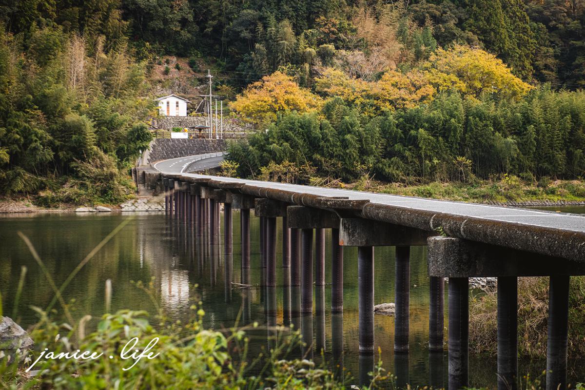 四國高知景點 名越屋沉下橋 仁淀川 四國旅遊 高知景點 四國自由行 四國自駕 日本自駕 日本自由行 潔妮食旅生活 高知県高岡郡日高村名越屋