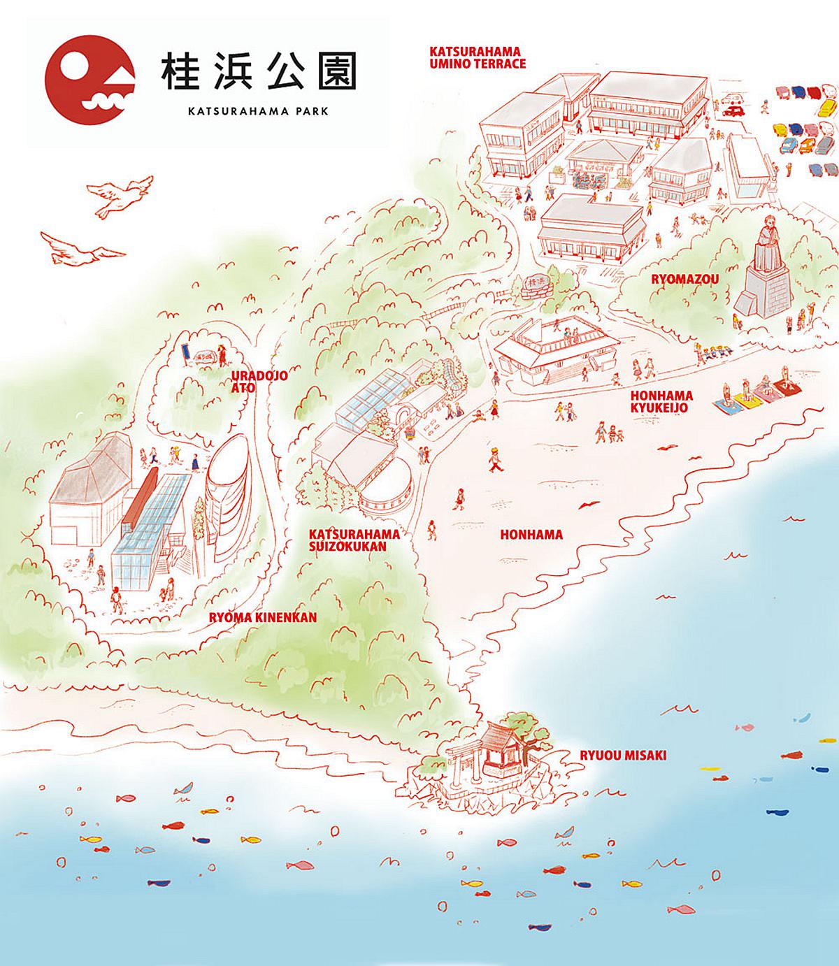 四國高知景點 桂浜公園 花団子 桂浜海景露台 桂浜海岸 坂本龍馬像 高知県高知市浦戸６ 海辺の焙じ茶専門店 桂濱海灘 日本自由行 日本四國景點 日本四國自駕 潔妮食旅生活