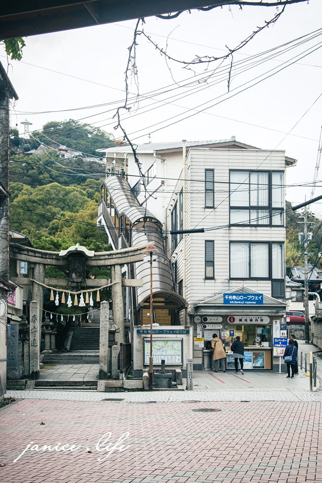 廣島尾道景點 廣島尾道旅遊 日本自由行 日本自駕 四國自駕 日本遺產千光寺 千光寺山纜車 千光寺公園 潔妮食旅生活 日本廣島景點 日本廣島旅遊