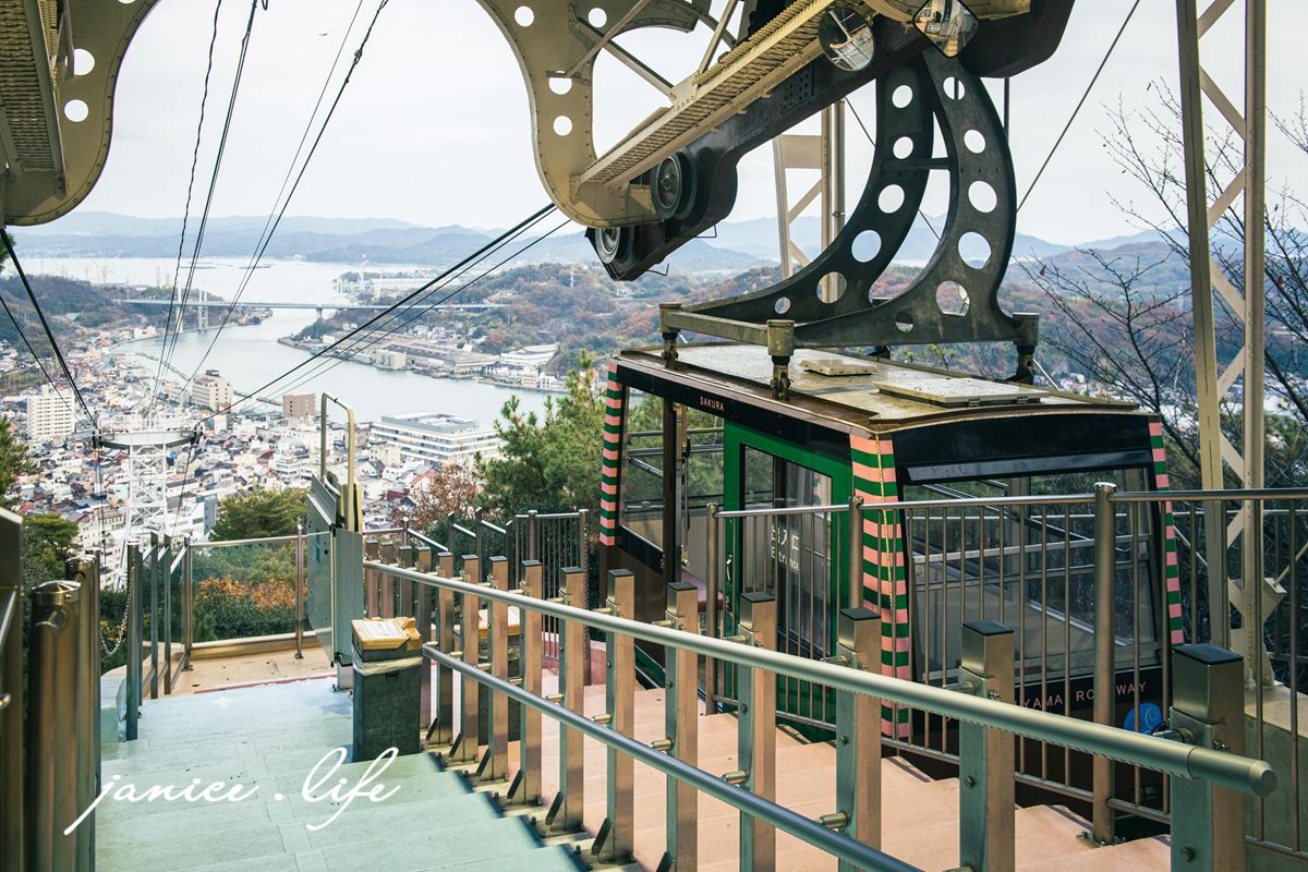 廣島尾道景點 廣島尾道旅遊 日本自由行 日本自駕 四國自駕 日本遺產千光寺 千光寺山纜車 千光寺公園 潔妮食旅生活 日本廣島景點 日本廣島旅遊