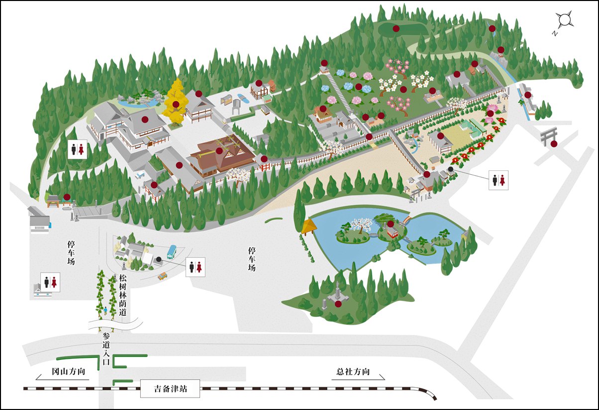 日本岡山景點|吉備津神社 きびつじんじゃ|小時候的桃太郎傳說|靜逸美麗的木造迴廊 - 第2張圖 日本岡山景點 吉備津神社 きびつじんじゃ Kibitsujinja shrine 岡山縣岡山市北區吉備津931 吉備津神社交通方式 吉備津神社迴廊 潔妮食旅生活 四國自由行 四國自駕 日本自由行 日本自駕 桃太郎傳說 吉備津神社御朱印