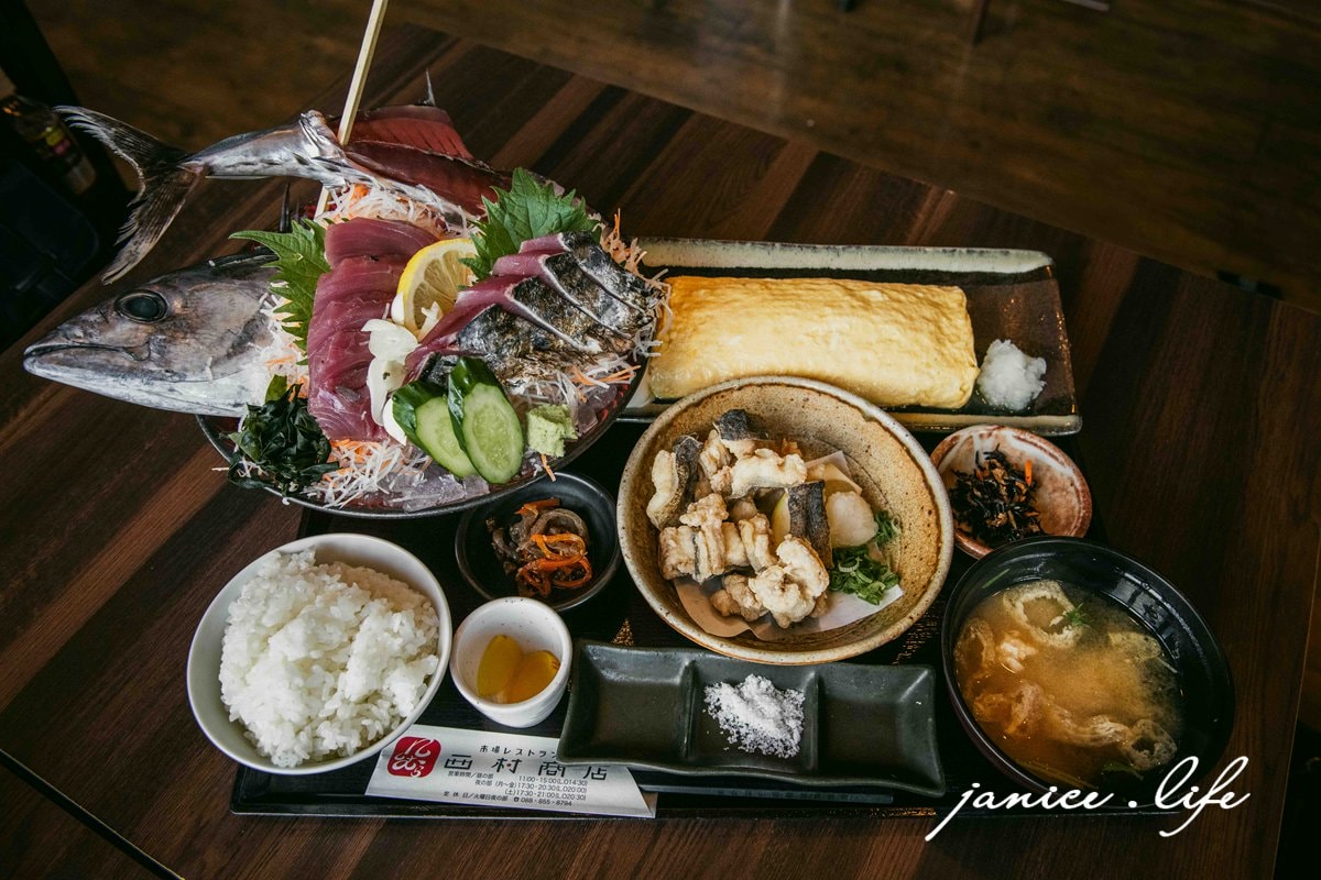 日本自由行 日本自駕 四國自由行 四國自駕 日本四國行程規劃 潔妮食旅生活 日本四國景點推薦 日本四國美食餐廳推薦 日本四國住宿飯店 市場レストラン 西村商店
