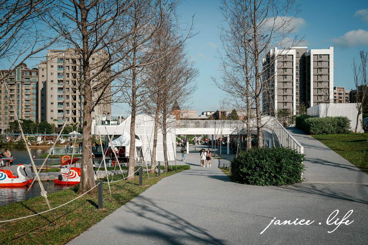 桃園親子公園 桃園親子景點 華興池生態埤塘公園 華興池生態埤塘公園停車 桃園旅遊 桃園景點 桃園大園 潔妮食旅生活 桃園看飛機