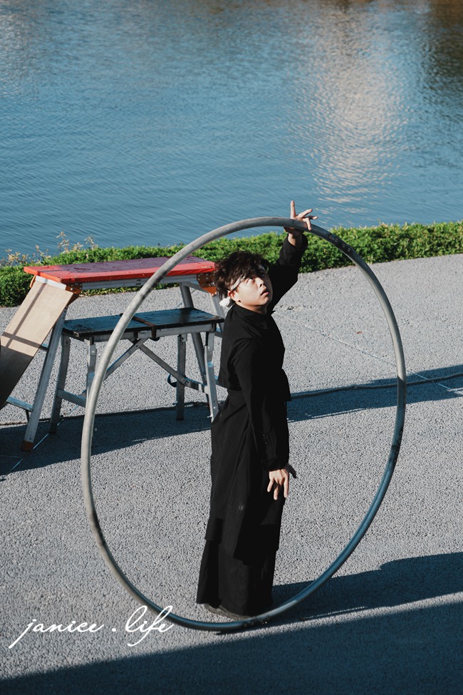 桃園親子公園 桃園親子景點 華興池生態埤塘公園 華興池生態埤塘公園停車 桃園旅遊 桃園景點 桃園大園 潔妮食旅生活 桃園看飛機