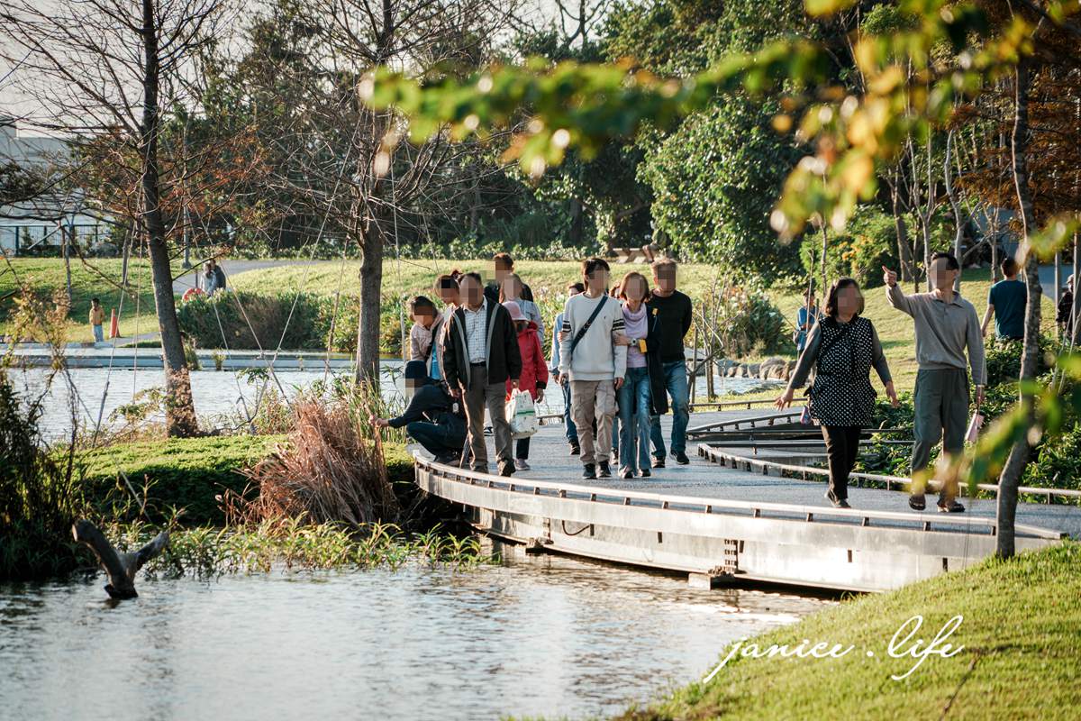 桃園親子公園 桃園親子景點 華興池生態埤塘公園 華興池生態埤塘公園停車 桃園旅遊 桃園景點 桃園大園 潔妮食旅生活 桃園看飛機
