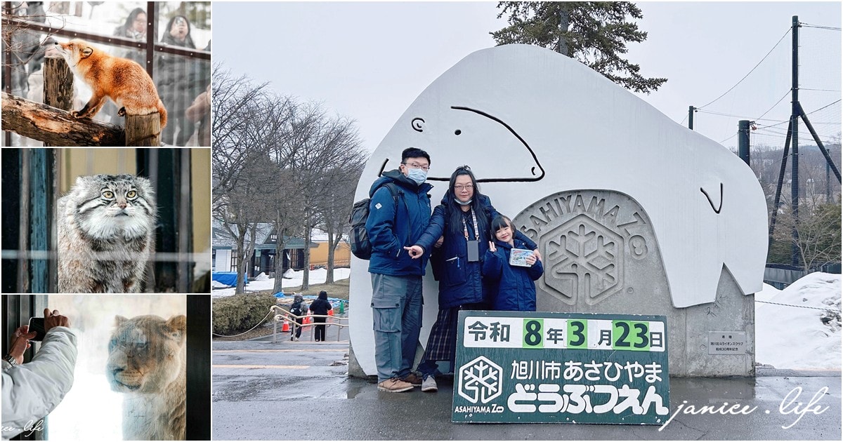 北海道親子景點 北海道旭川 北海道旅遊 旭山動物園 旭山動物園門票交通 旭山動物園開放時間 潔妮食旅生活 冬天旭山動物園 北海道旭川市東旭川町倉沼 旭川市旭山動物園 Asahiyama Zoo